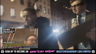 IRS Official Alex Mena SPRINTS Away From O'Keefe When Shown Footage, Attempts To HIDE, Then RUNS